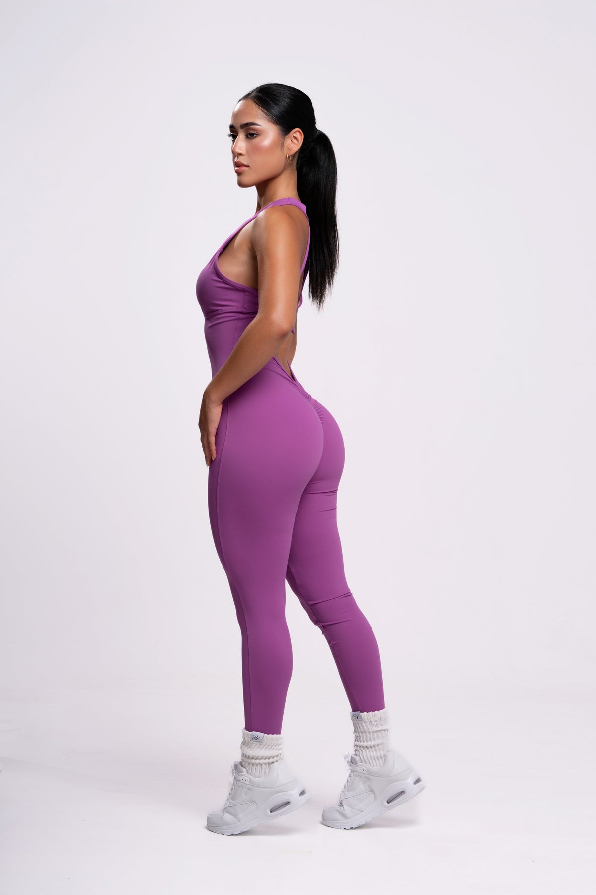 Mono deportivo largo FlirtyFlex violeta