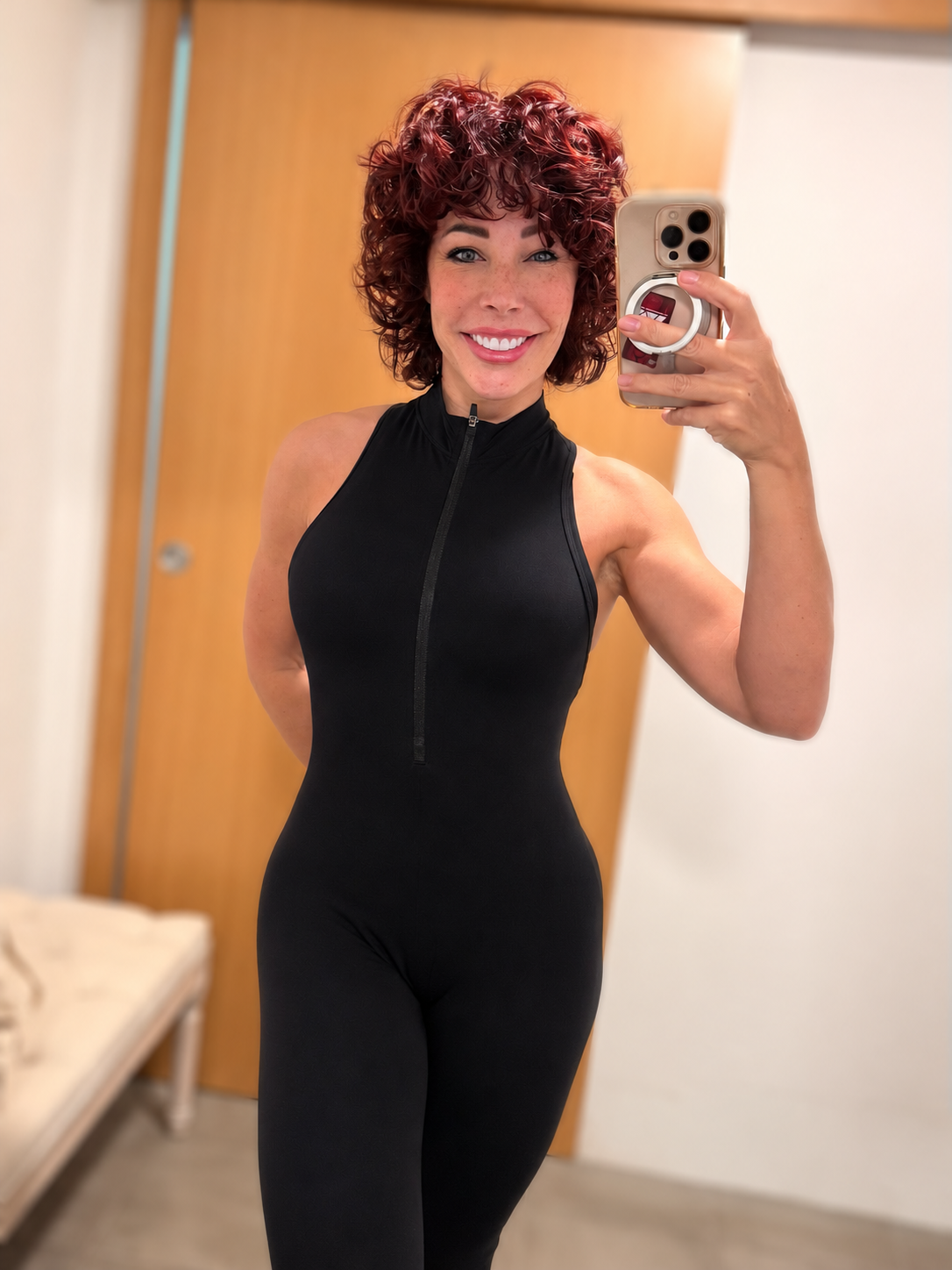 Mono Deportivo Largo Cremallera Vela – Yalisa Fit