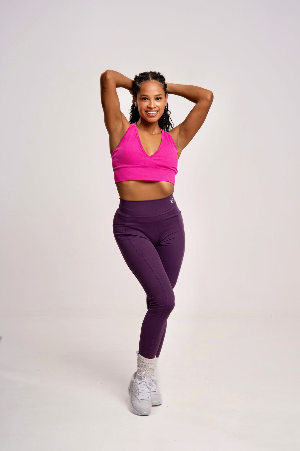 Leggins Cintura Alta MagentaMotion Fucsia