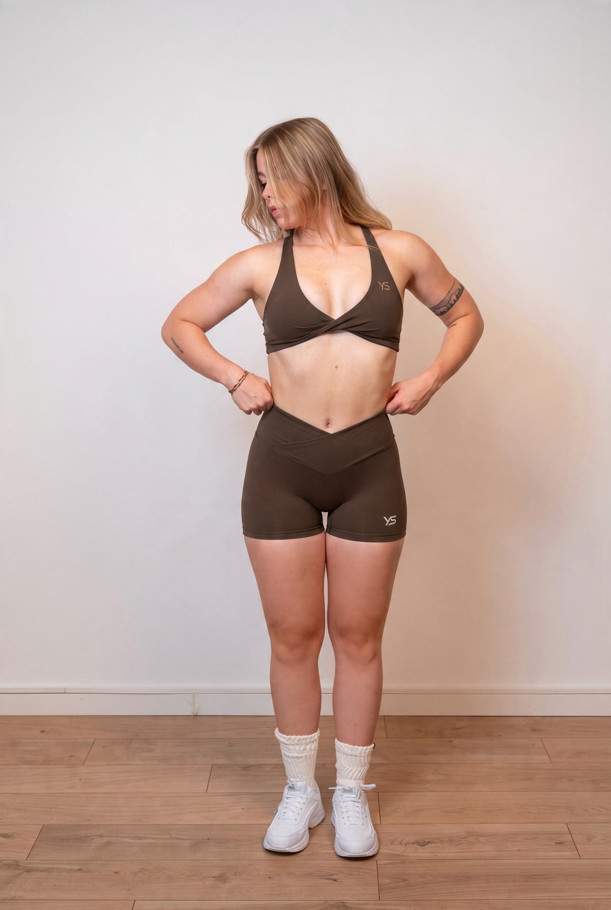 Conjunto Deportivo Top y Short Leopardo Wild – Yalisa Fit