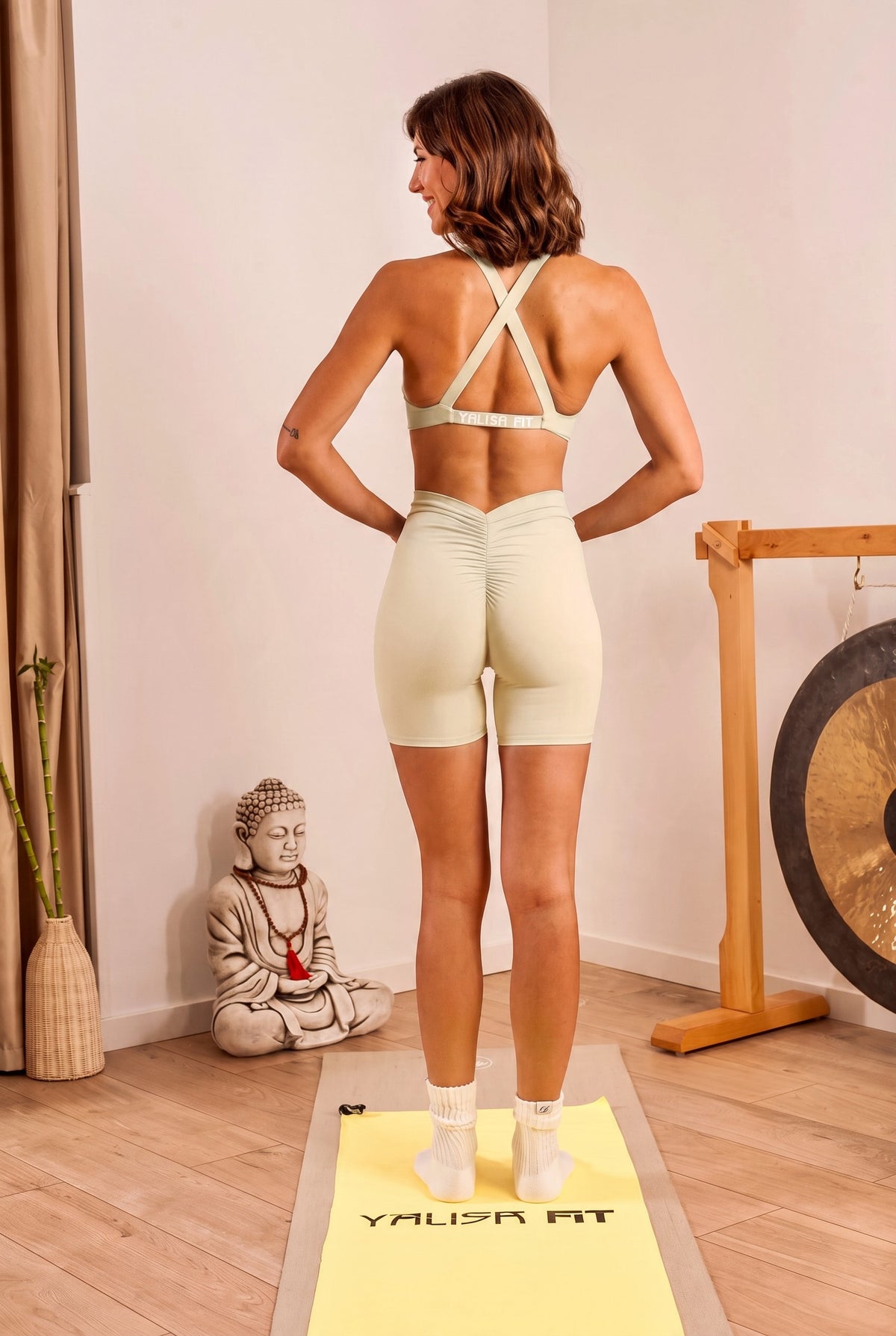 Short Deportivo Push Up Blossom – Yalisa Fit