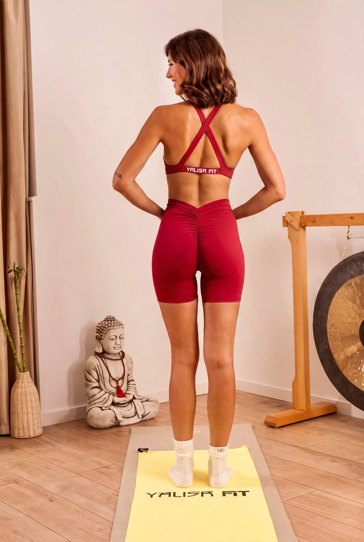 Short Deportivo Push Up Blossom – Yalisa Fit