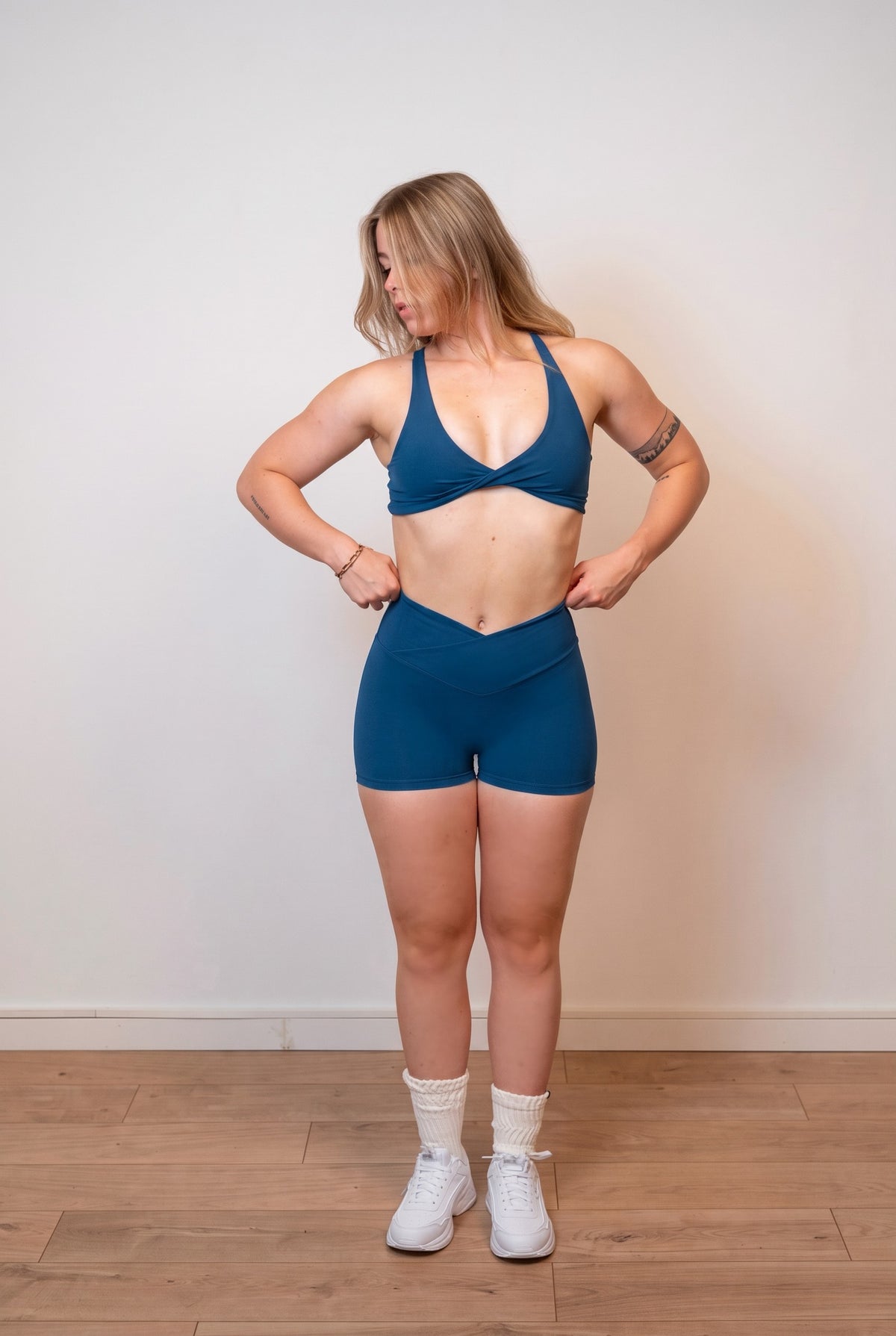 Conjunto Deportivo Top y Short Leopardo Wild – Yalisa Fit