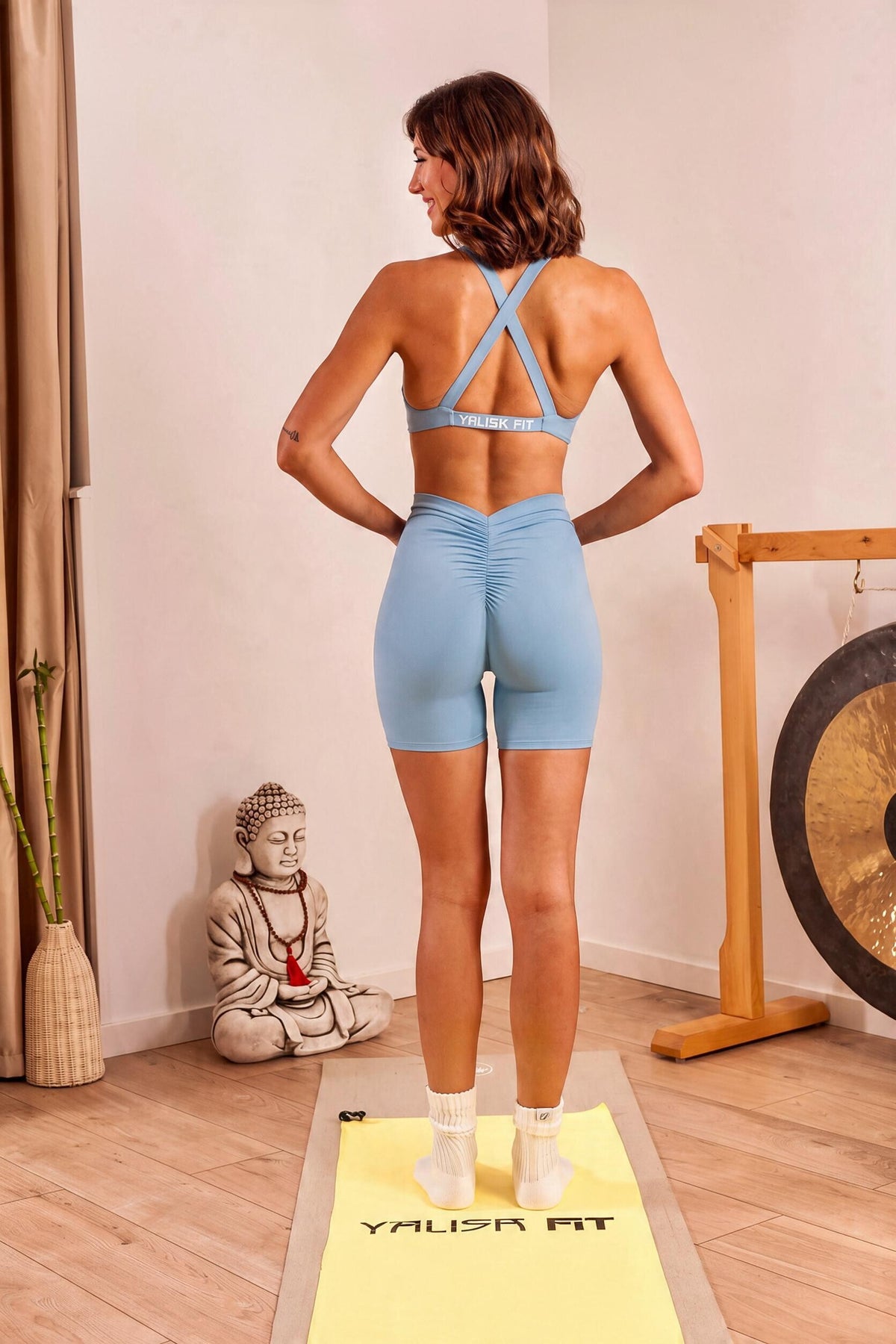Short Deportivo Push Up Blossom – Yalisa Fit