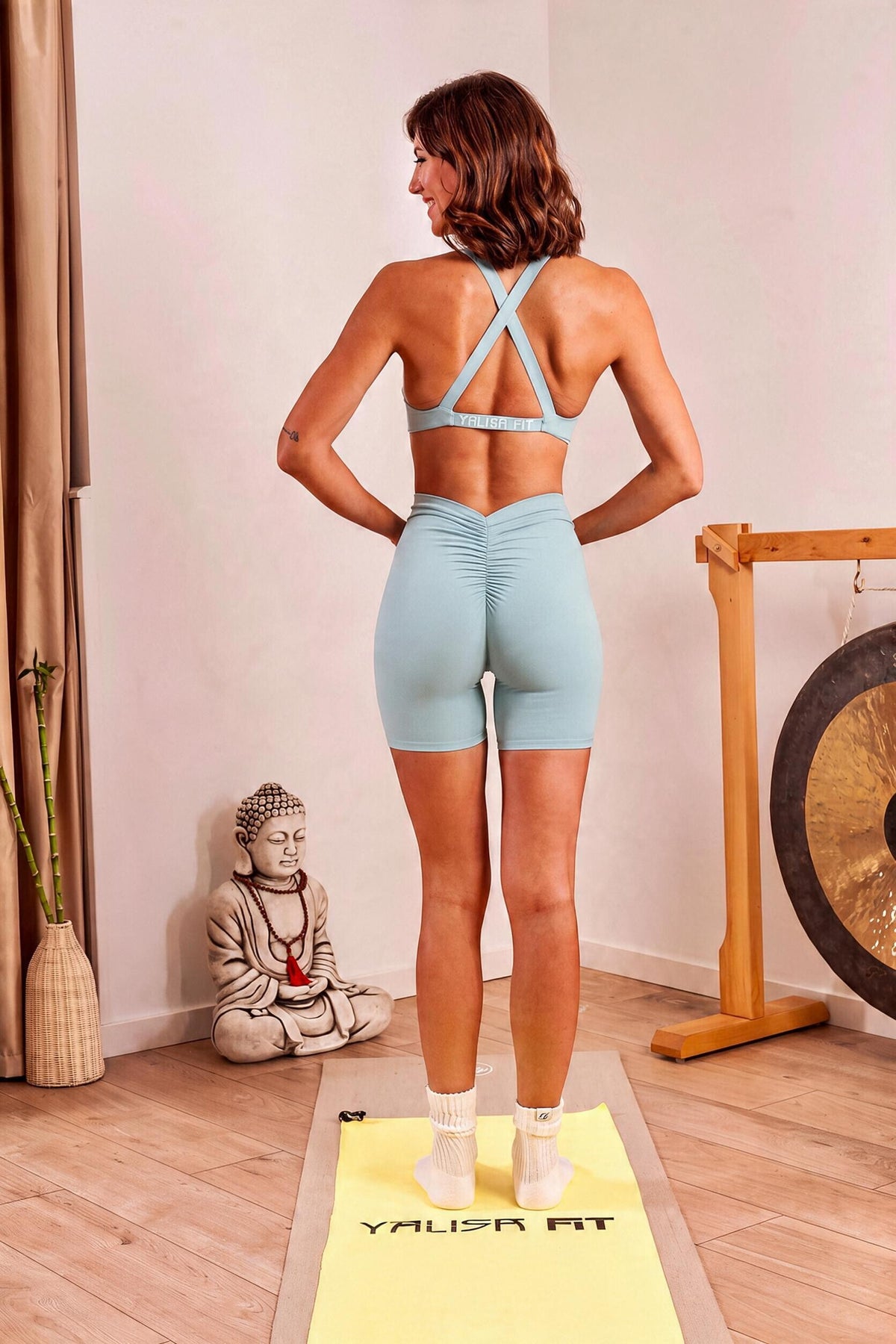 Short Deportivo Push Up Blossom – Yalisa Fit