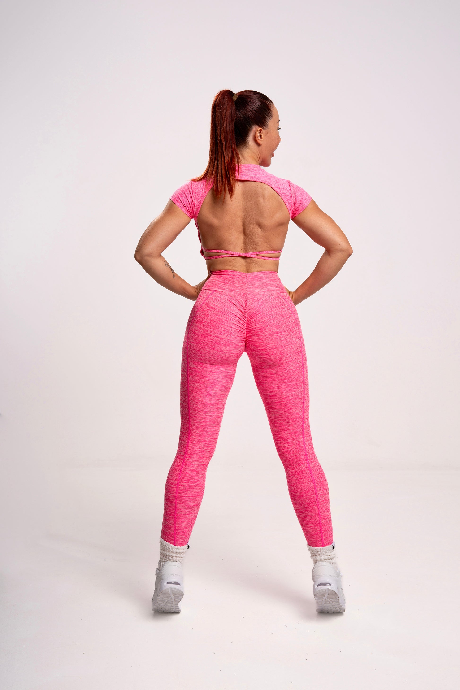 Top Deportivo rosa
