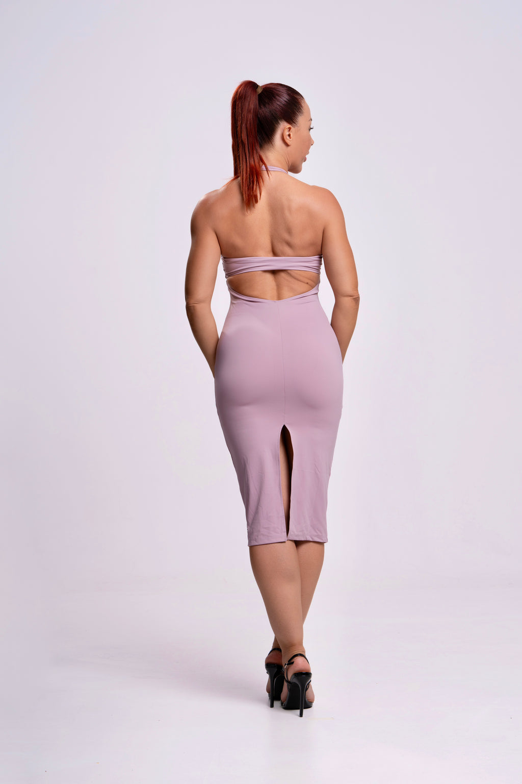 Vestido Deportivo Largo Timeless Allure Malva