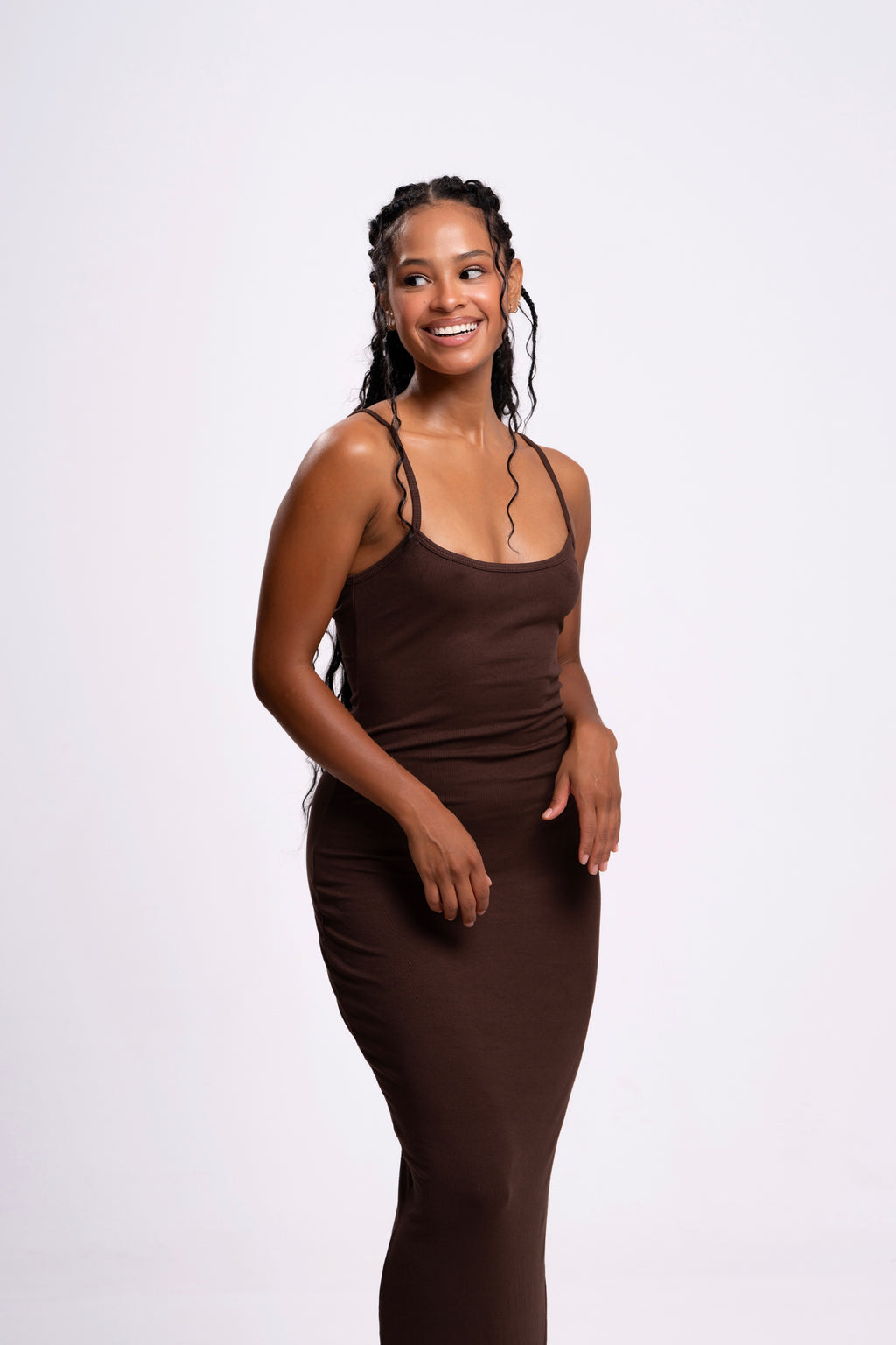Vestido Deportivo Marrón