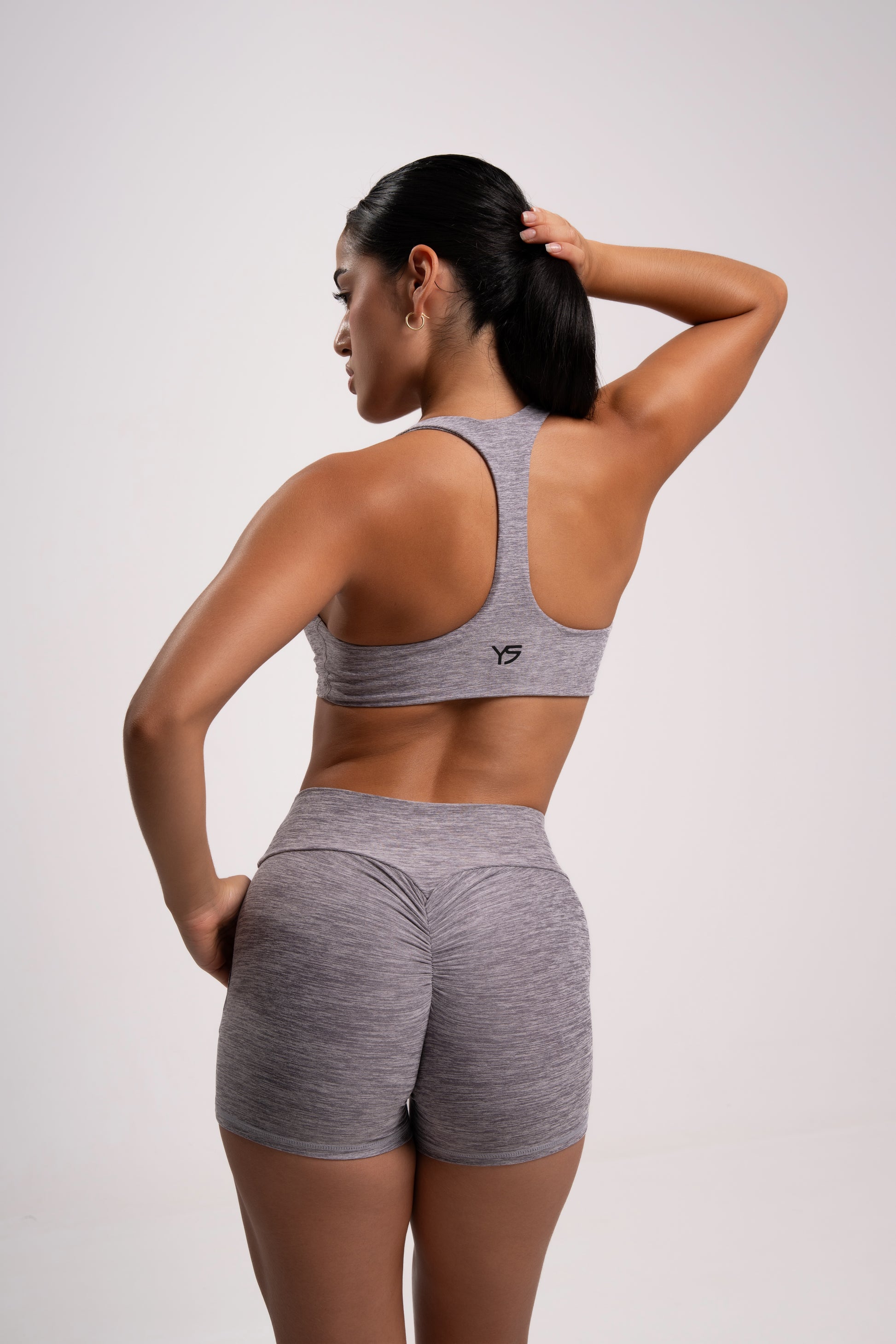 Conjunto ropa deporte mujer color gris