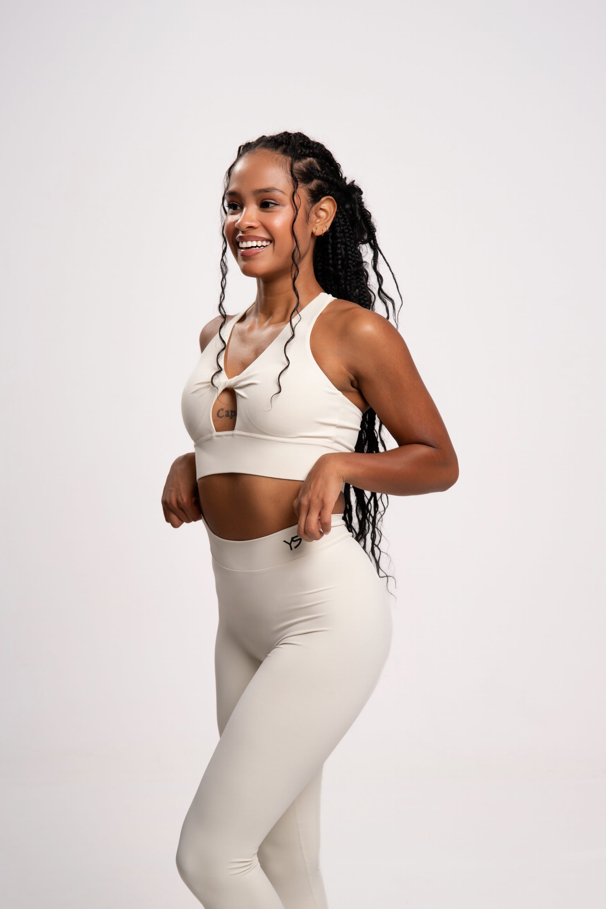 legging mujer blanco