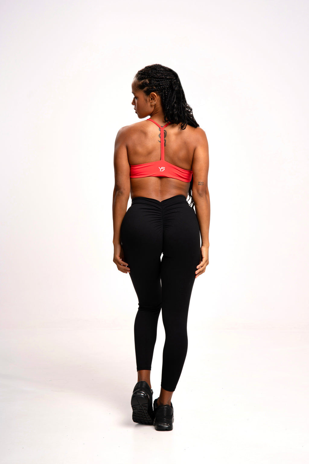  leggings deportivos mujer negros