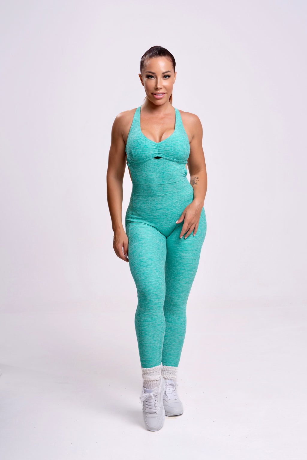 mono deporte mujer azul
