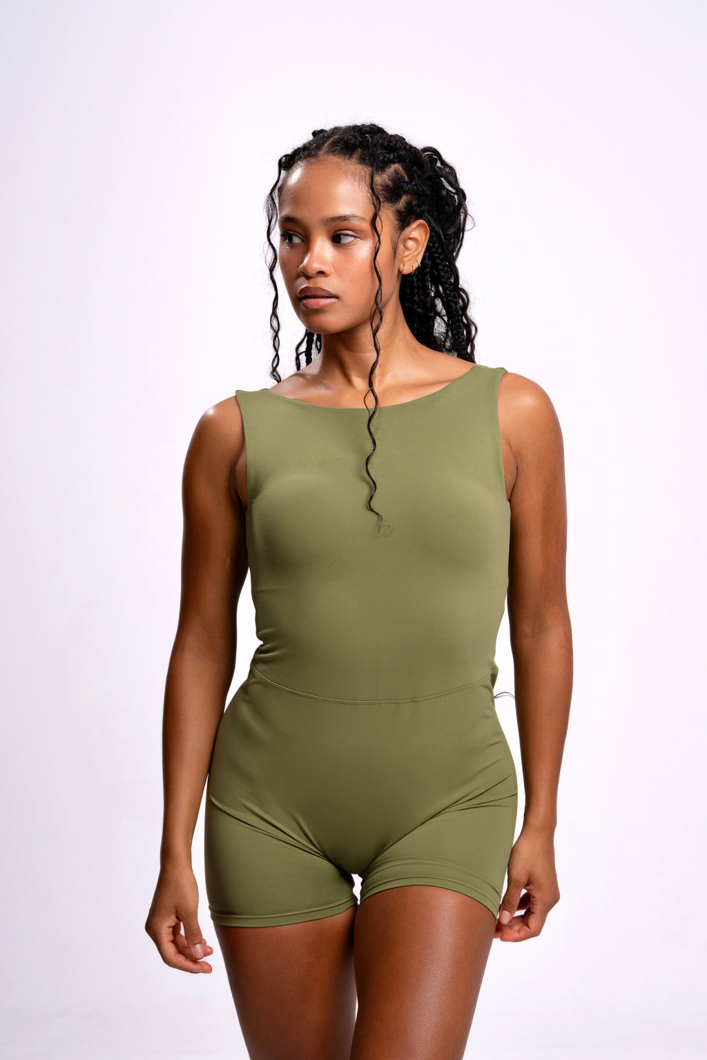 mono deporte mujer verde