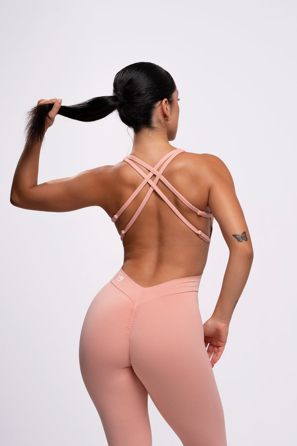 mono deporte rosa