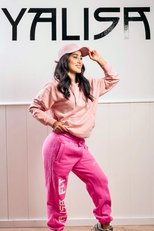 Pantalón jogger unisex Aetheria rosa