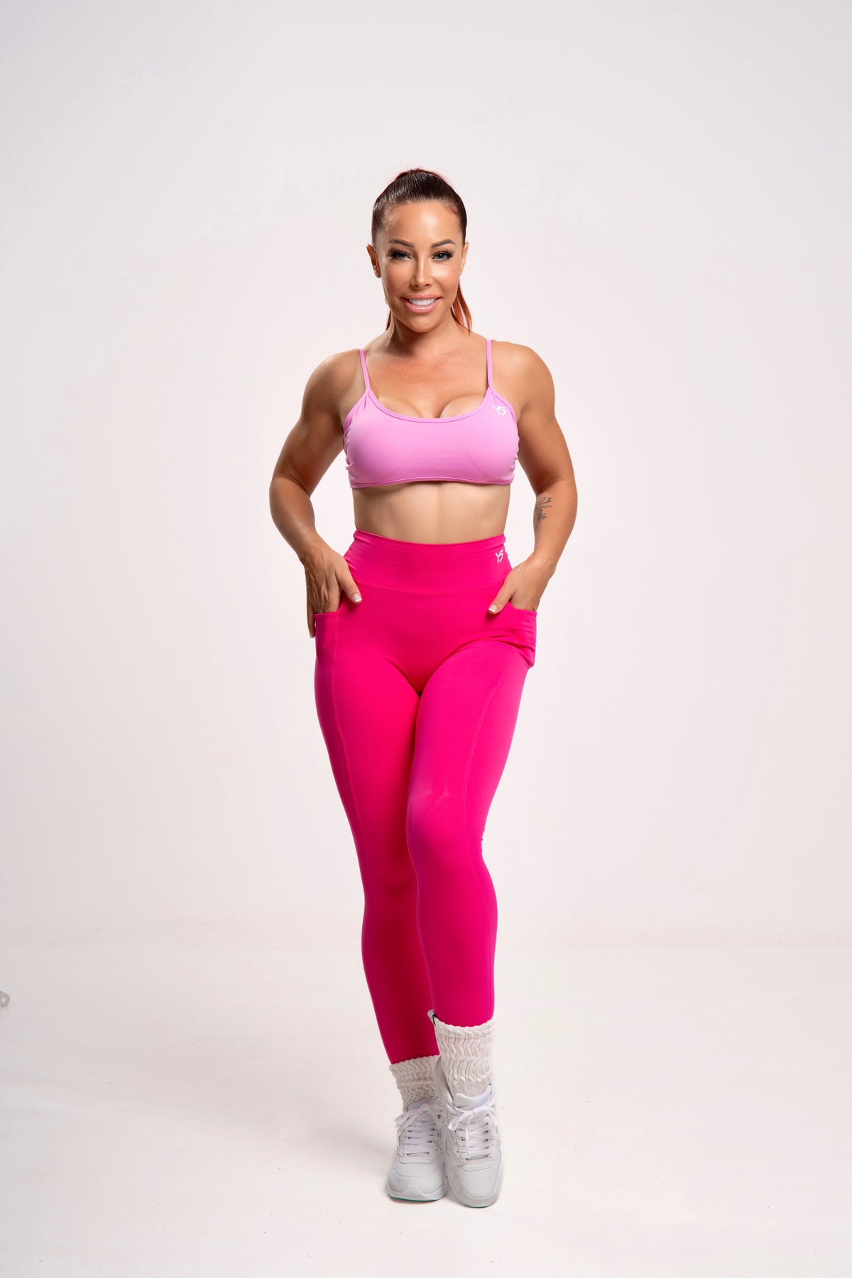 Sujetador deportivo PowerPulse rosa